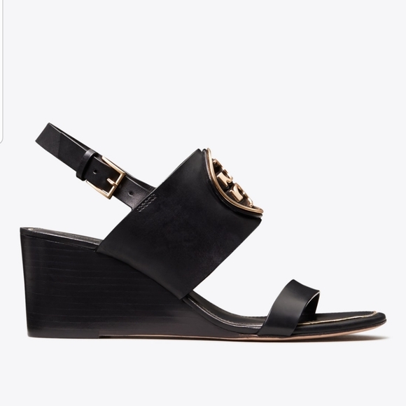 Tory burch metal miller 65mm wedge - Picture 2 of 8